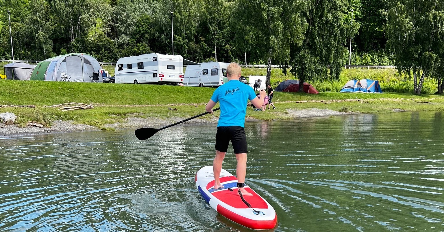 mageli camping ved vannet OG SUP