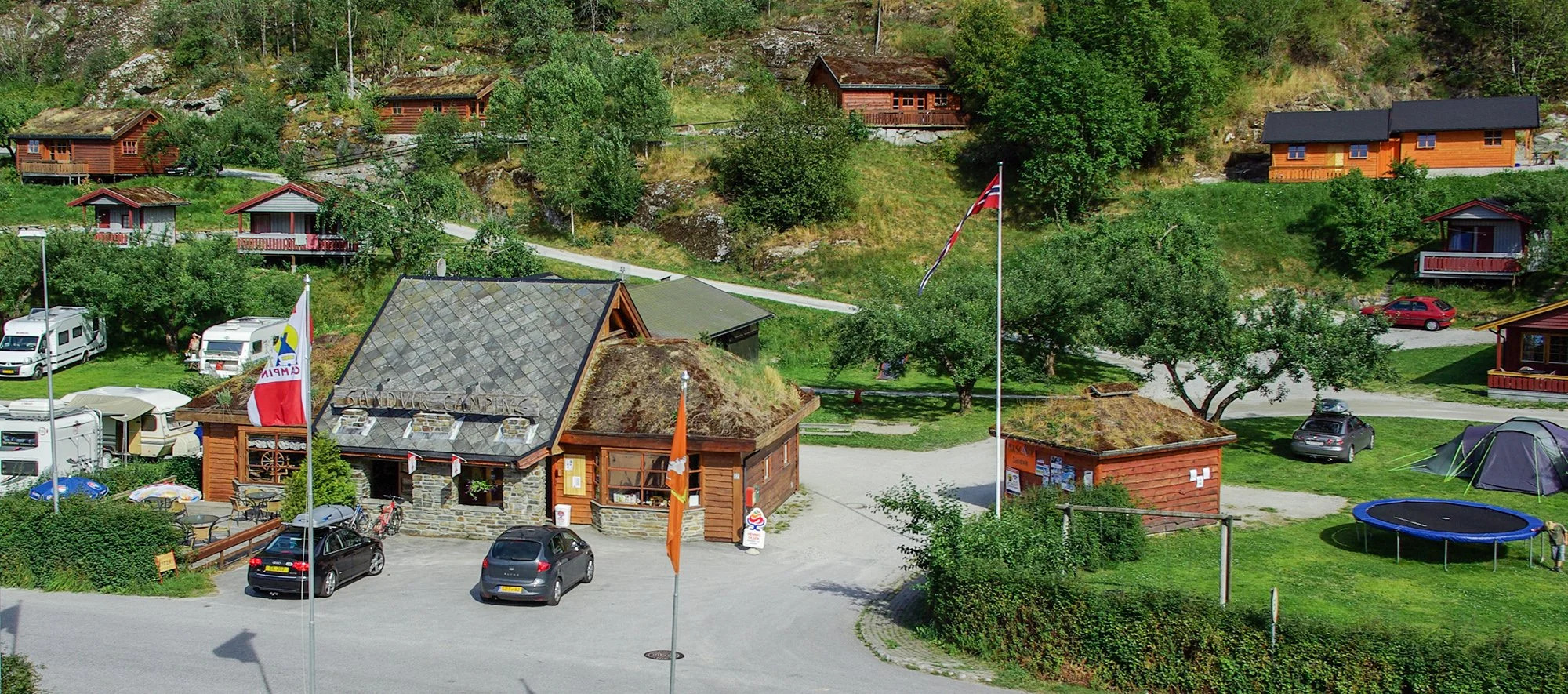 Gaupnetunet i Sogn og Fjordane campingplass
