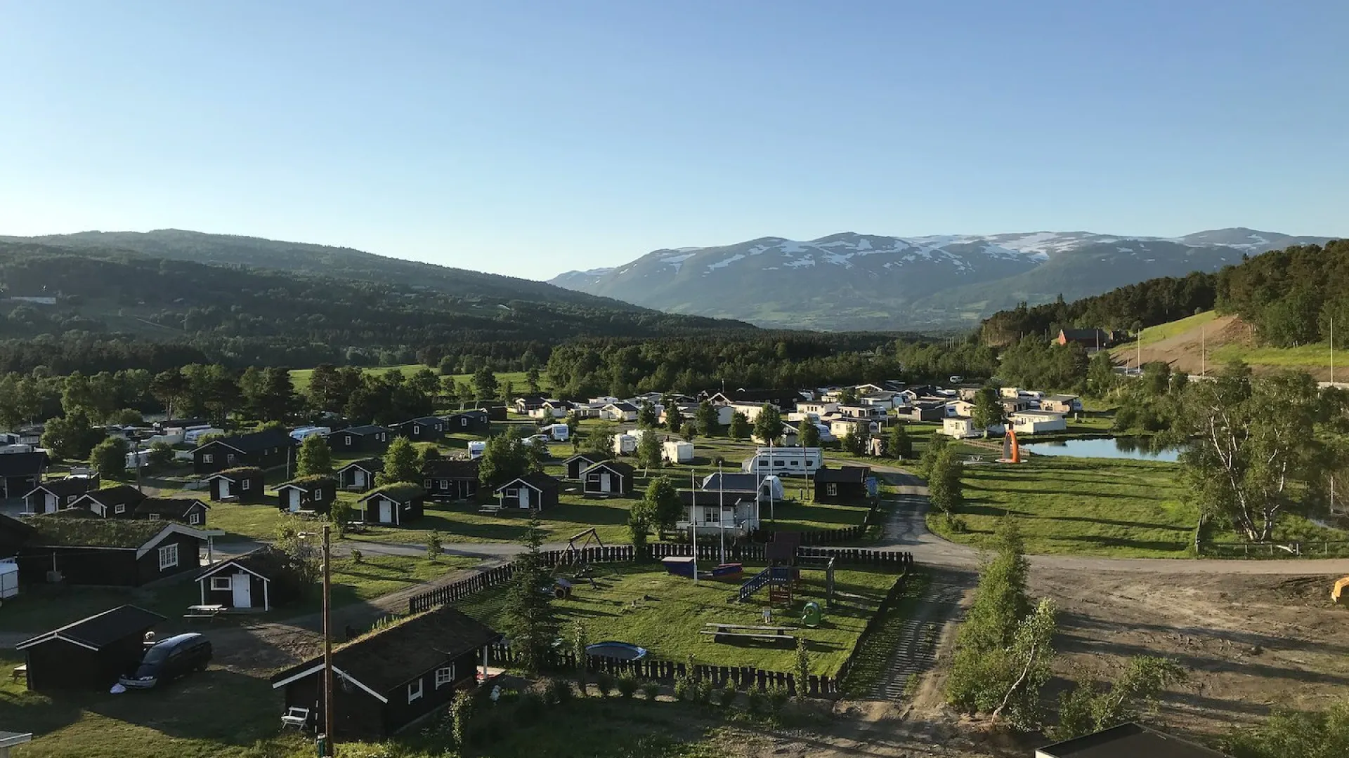 Pluscamp Granmo Camping i Oppdal sommer