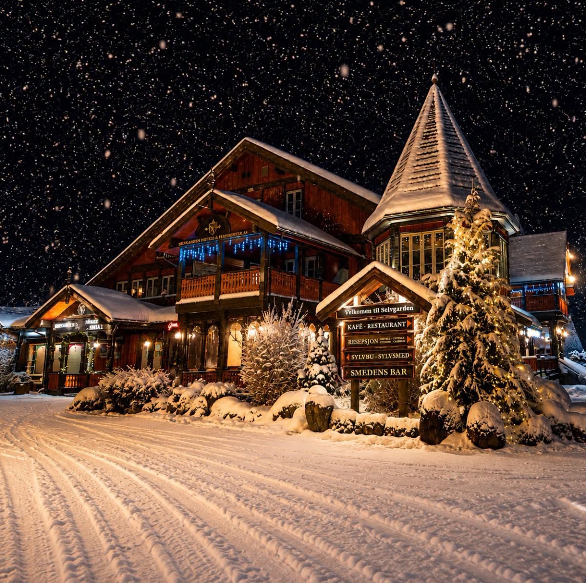 Sølvgarden Hotell og feriesenter vinter i valdres