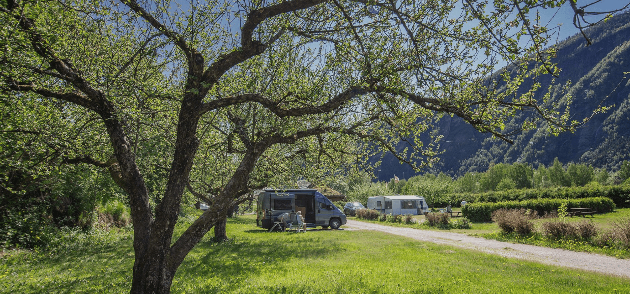 bobilparkering sognefjord gaupnetunet