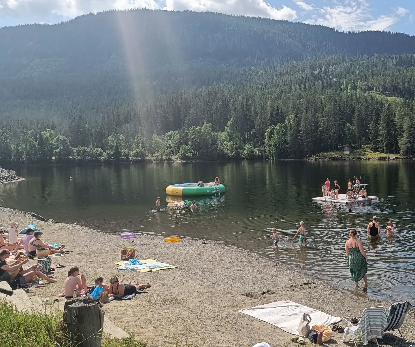 aurdal fjordcamping strand i valdres
