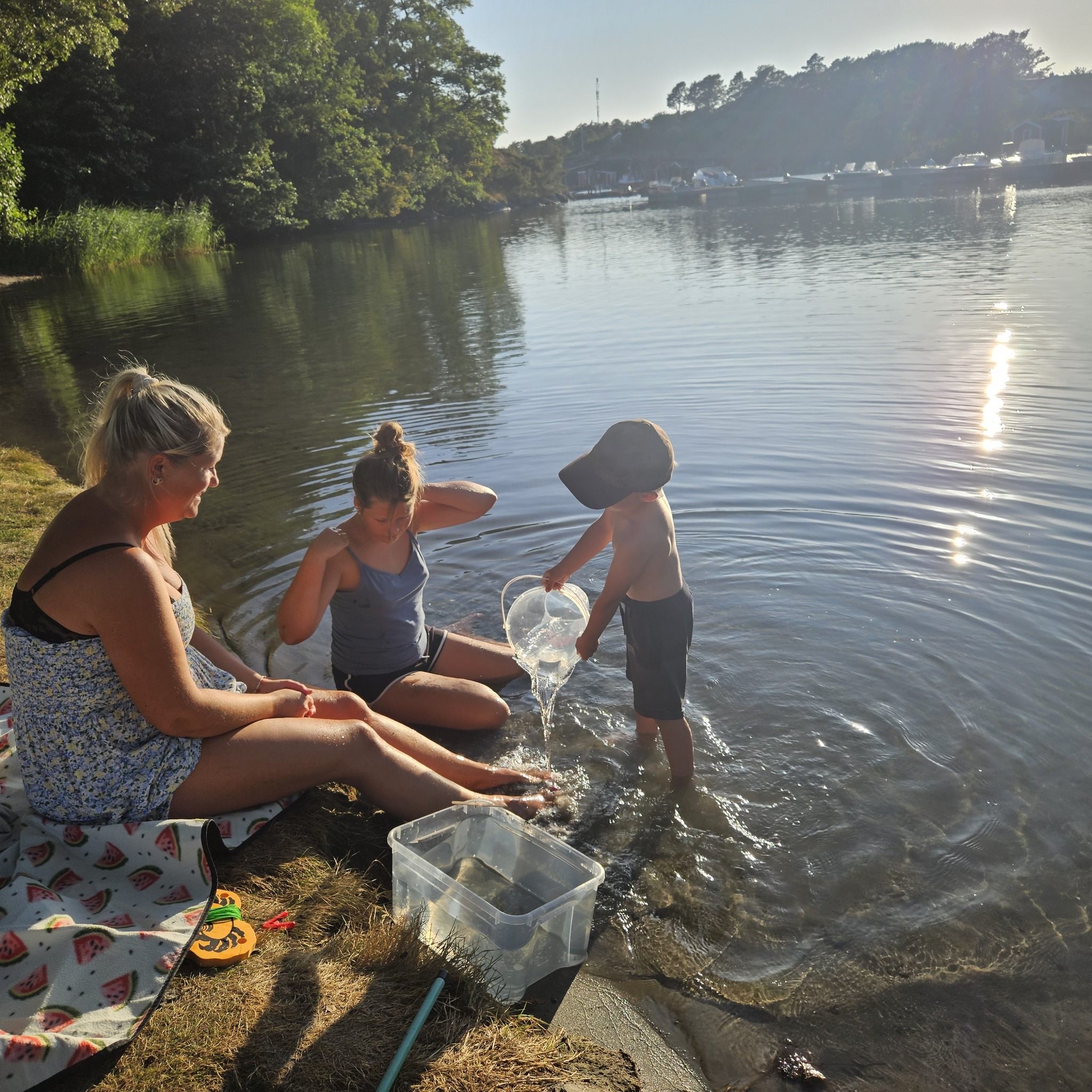 camping med familie grimstad