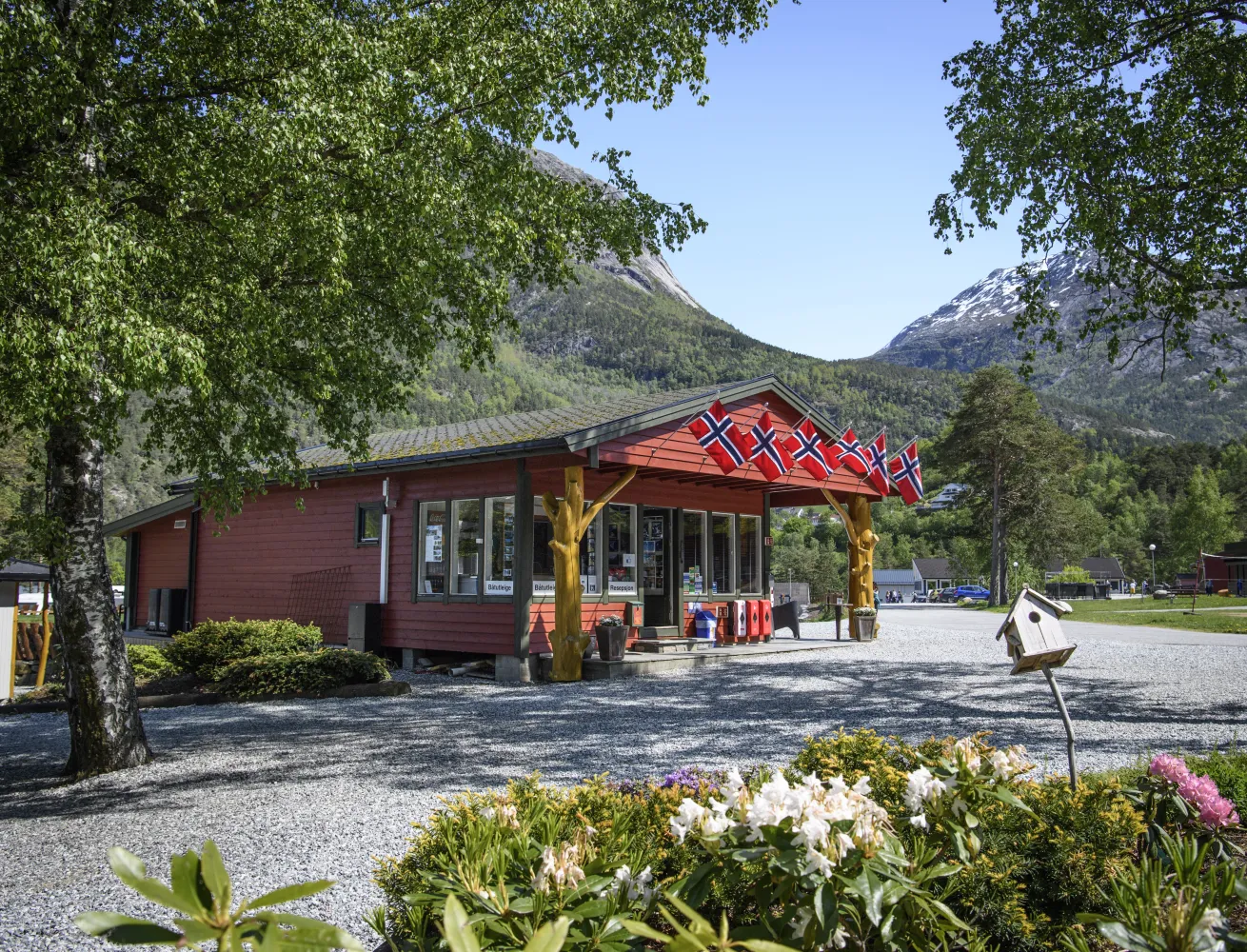 Resepsjon Kinsarvik Camping