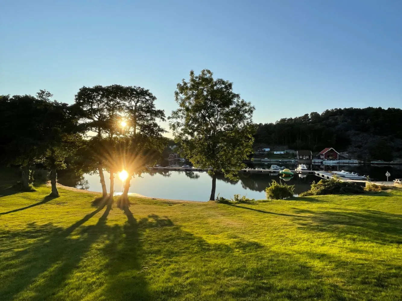 Marivold Camping Solnedgang