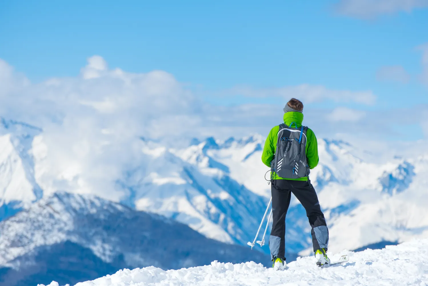 Utsikt fra skisenteret