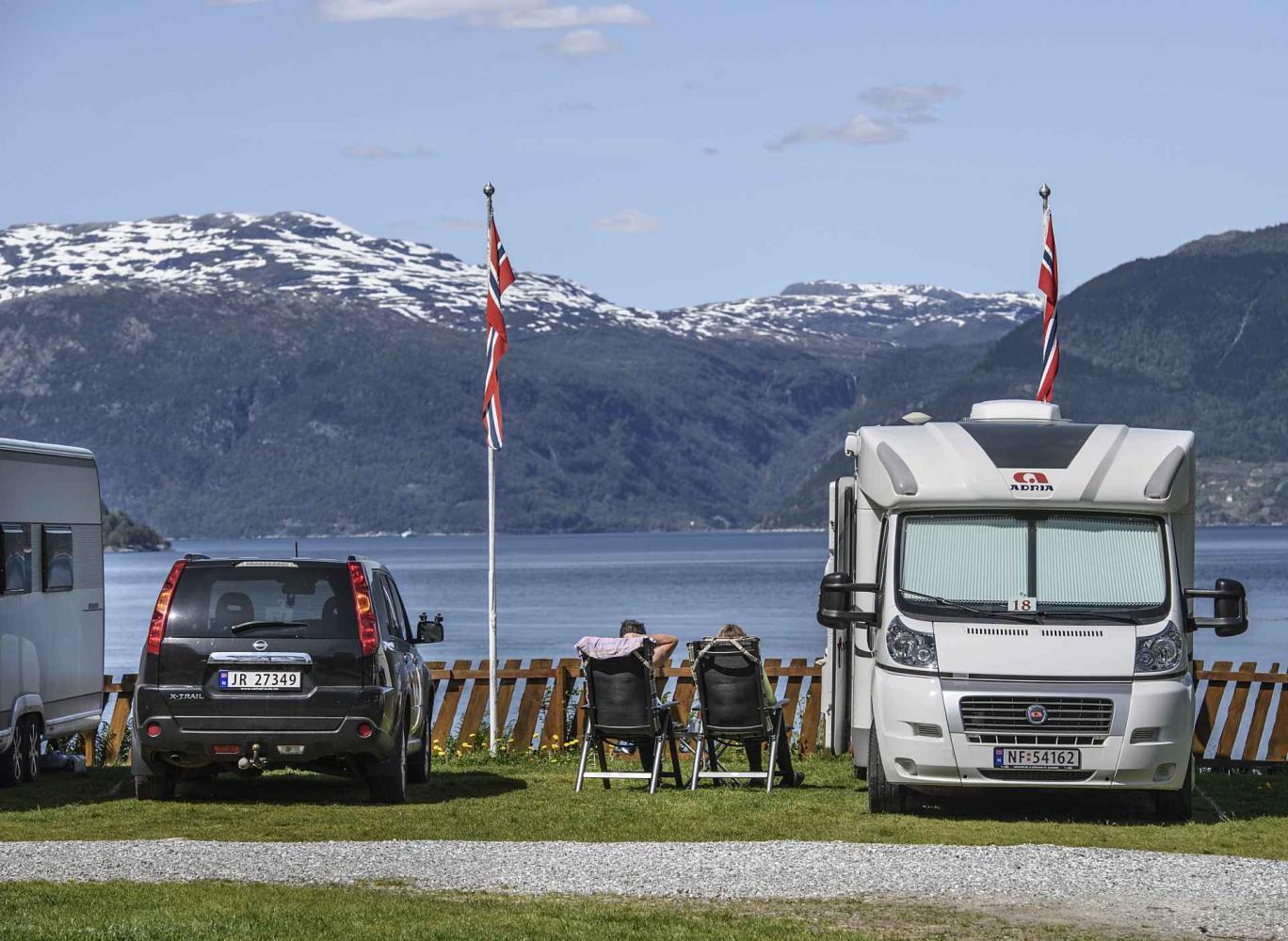 Caravanplass Kinsarvik Camping