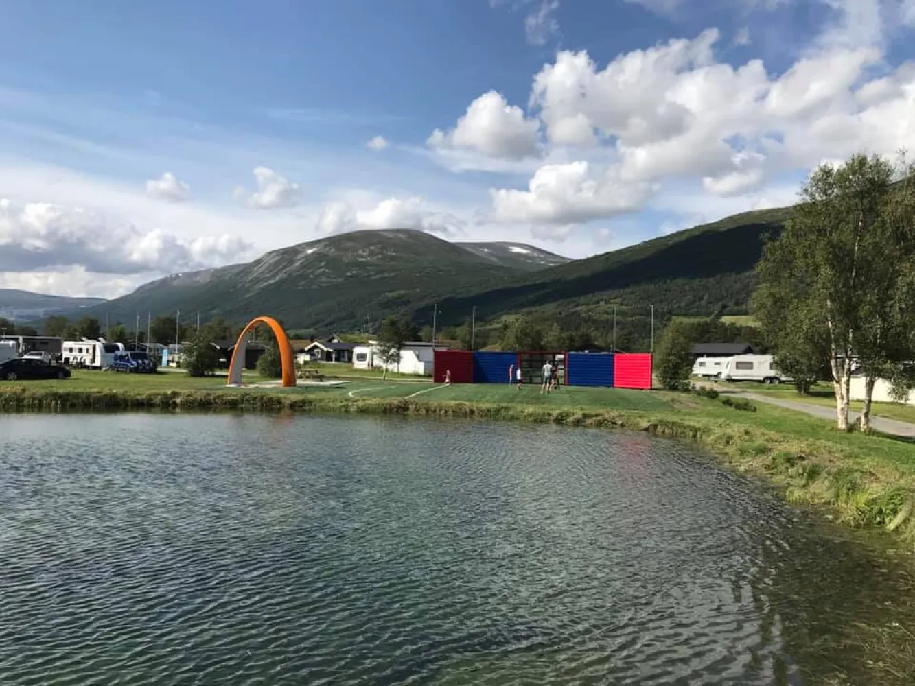 Interaktiv lekeplass på Granmo Camping