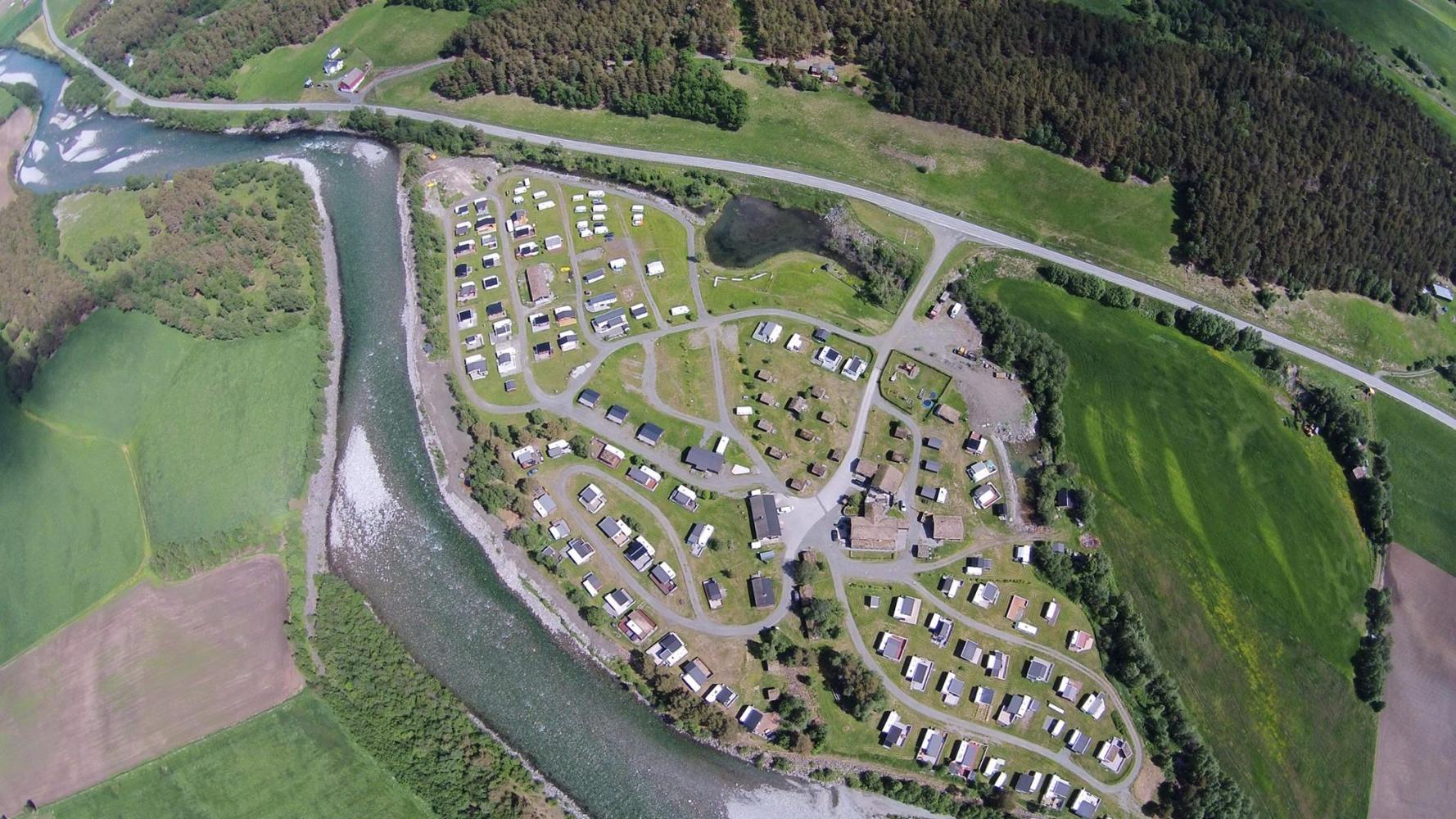 Dronefoto av Granmo Camping