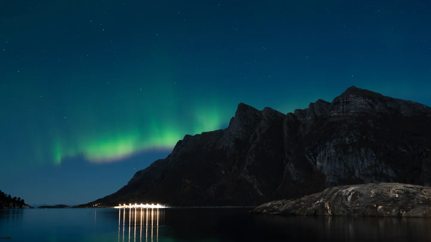 Nordlys over Bodø