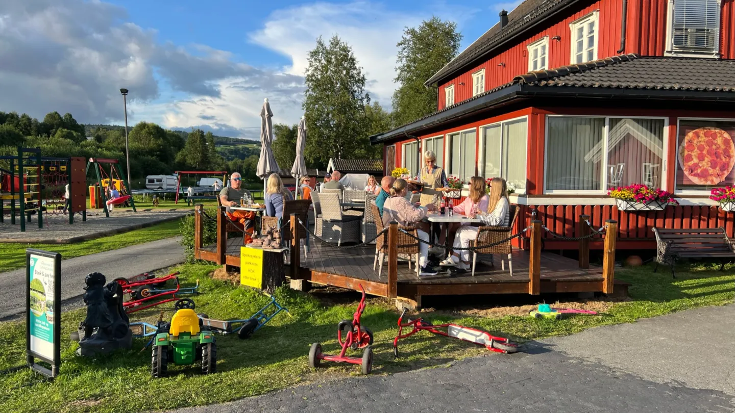 Uteservering - Gullvåg Camping